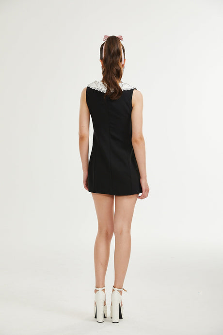 Delilah crystalembellished mini dress