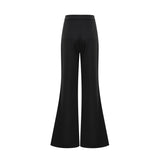 Delphine black embellished jacket  trousers matching set