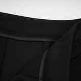 Delphine black embellished jacket  trousers matching set