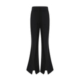 Delphine black embellished jacket  trousers matching set