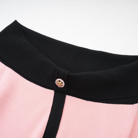 Delphine pink mini dress
