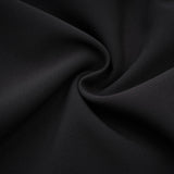 Deniece offtheshoulder black mini dress