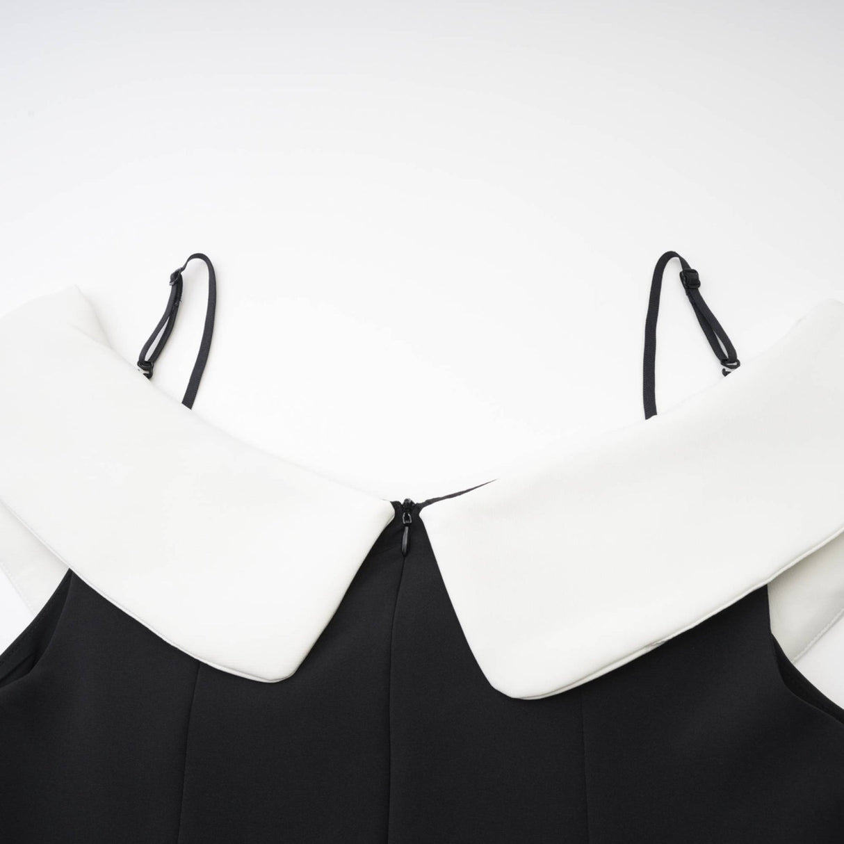 Deniece offtheshoulder black mini dress