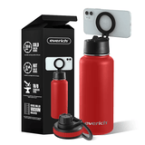 Double - Walled Stainless Steel Water Bottle – 500ml – Leakproof & BPA - Free