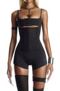 Éclat Black Hollow Detail Playsuit