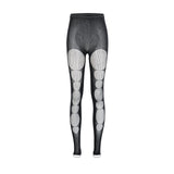 Eden Tights - Cut - Out - Stretch - Elastic Waistband