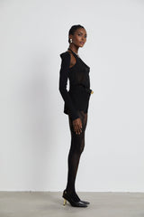 Eden Tights - Cut - Out - Stretch - Elastic Waistband