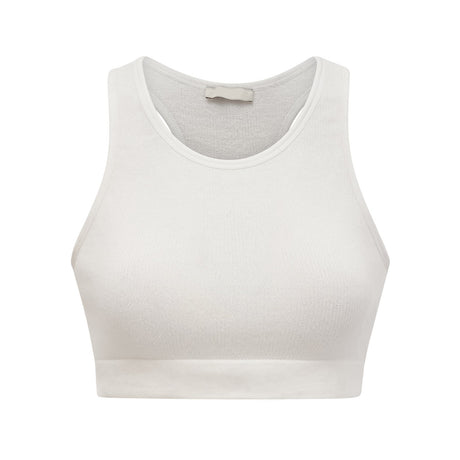 Eleanor Cropped Top - V Neck - Scoop Neck - Racerback - Elasticated Underband