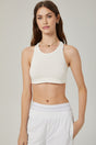 Eleanor Cropped Top - V Neck - Scoop Neck - Racerback - Elasticated Underband