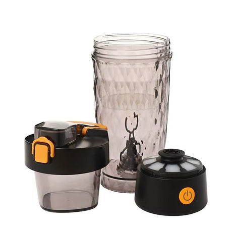 Electric Protein Shaker – 22oz Rechargeable Bottle – Ideal for Gym & Travel