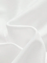 Elegant Rhinestone Heart Decorated White Short Sleeve Mini Dress Autumn