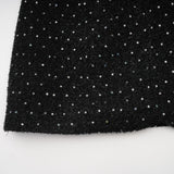 Éléonore fauxpearl tweed mini dress