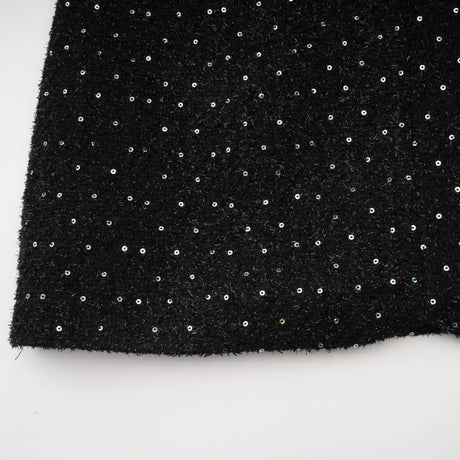 Éléonore fauxpearl tweed mini dress