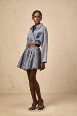 Elisa Blue Denim Mini Skirt
