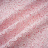 Elisabetta pink midi dress with floral embroidery and lace details featuring embellishments