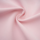 Elise pink bowdetail splitneck midi dress
