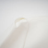 Élise pleated peplumhem blazer dress in White