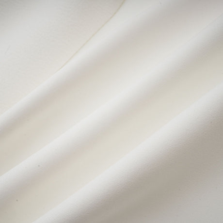 Élise pleated peplumhem blazer dress in White