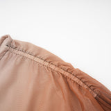 Elizabeth Bodysuit - Long Sleeves - High Neck - Pleats and Cut - Out Design - Gradient Effect