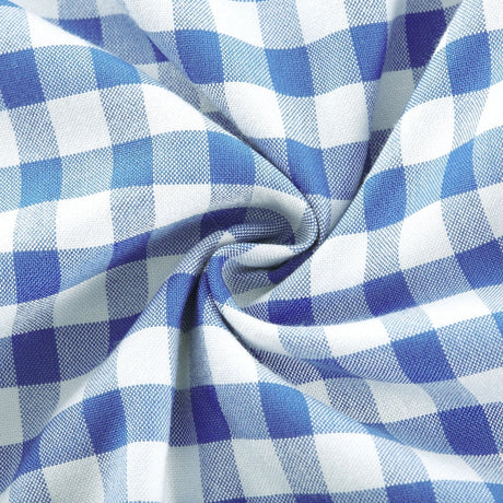 Ella Midi Dress - Square Neck - Gingham Print - Ribbon Detailing - Welt Pockets - Rear Zip