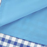 Ella Midi Dress - Square Neck - Gingham Print - Ribbon Detailing - Welt Pockets - Rear Zip