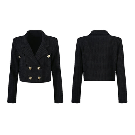 Élodie waffleknit jacket  skirt matching set