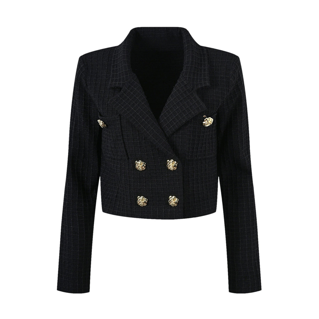 Élodie waffleknit jacket  skirt matching set