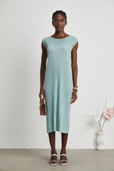 Éloïse fauxflower knitted dress  coat matching set