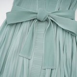 Éloïse fauxflower knitted dress  coat matching set