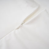 Elowen White Halter Neck Draped Maxi Dress