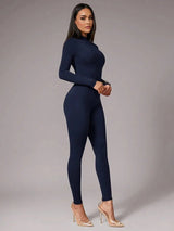 Ember Jumpsuit - High Stretch Fabric Elasticity - Skinny Fit Type - Casual Style - Long Length - Natural (mid Waist) Waist Line - Modern Look