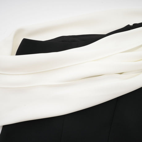 Émeline asymmetric mini dress