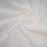 Emery Dress Set with Textured Layers in White