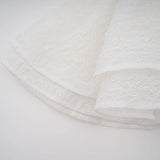 Emery Dress Set with Textured Layers in White