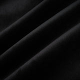 Émilie black crystalembellished velvet mini dress