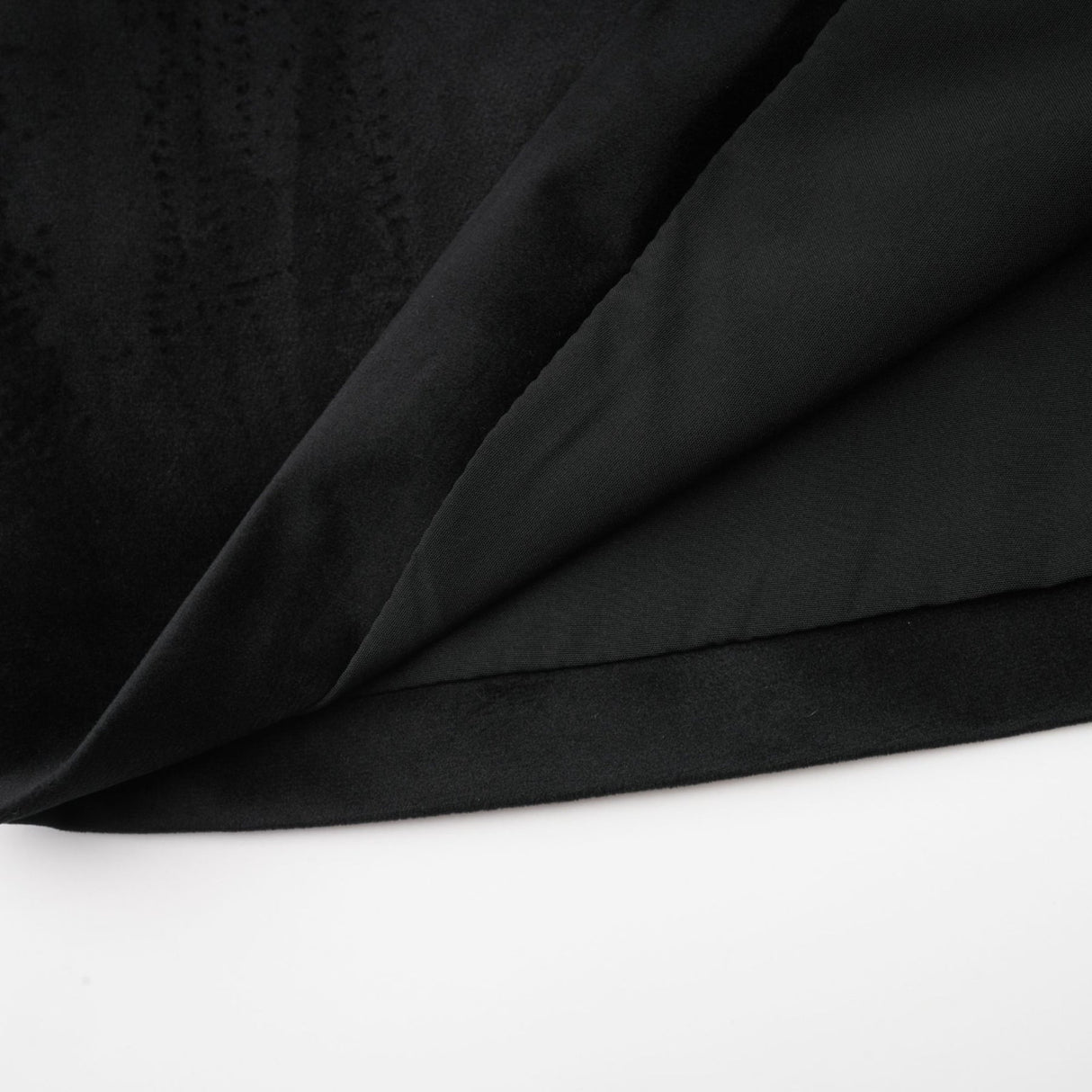 Émilie black crystalembellished velvet mini dress