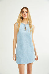Émilie sequinned tweed mini dress