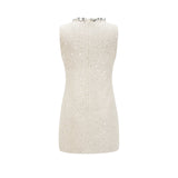 Émilie sequinned tweed mini dress