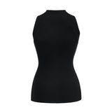 Émilie twistdetail highneck top