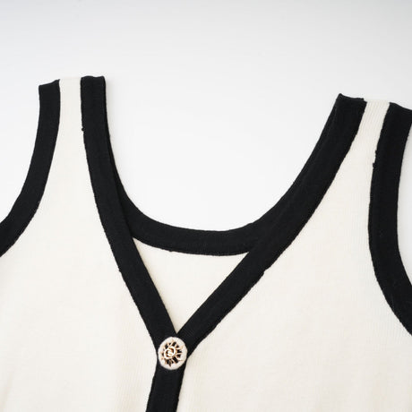 Emmelina cropped top  skirt matching set
