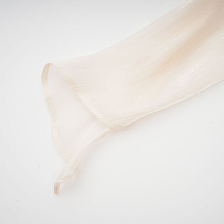 Eugénie fullypleated ruffled mini dress in Neutrals