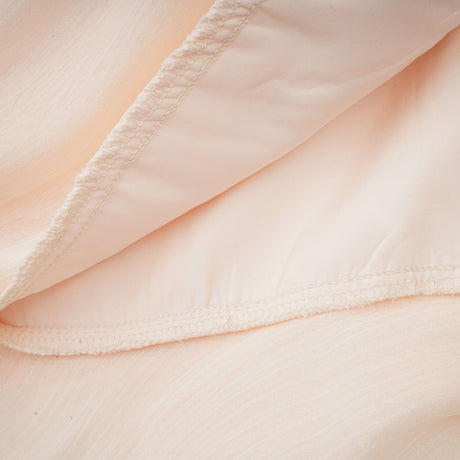 Eugénie fullypleated ruffled mini dress in Neutrals