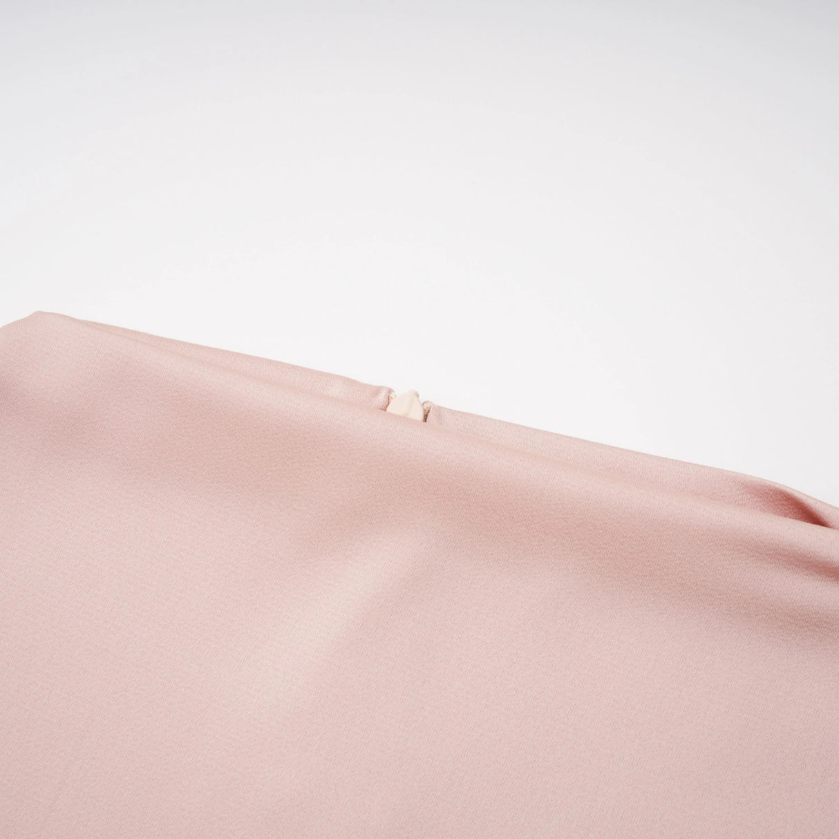 Everleigh Champagne Satin Top  Skirt Set With Cape Detail