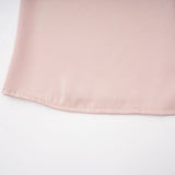Everleigh Champagne Satin Top  Skirt Set With Cape Detail