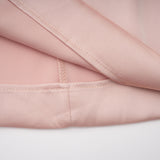 Everleigh Champagne Satin Top  Skirt Set With Cape Detail