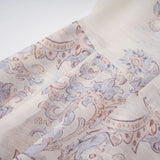 Fabienne Neutral Floral Print Mini Dress