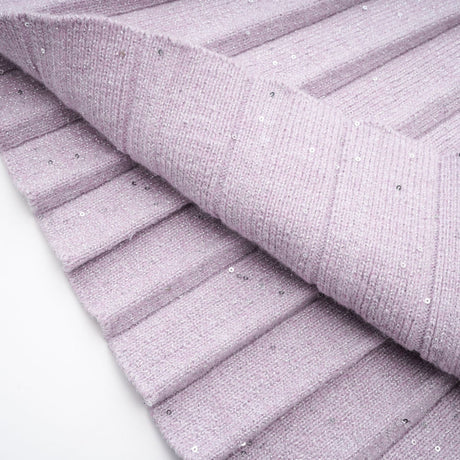 Fabienne purple sequindetail jacket  skirt matching set