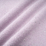 Fabienne purple sequindetail jacket  skirt matching set