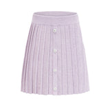 Fabienne purple sequindetail jacket  skirt matching set