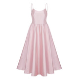 Fadila Pink SemiSheer Blouse  Dress Set
